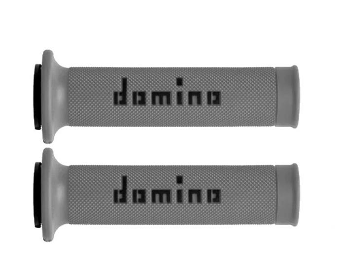 Imagem de Manopla Punho Domino Racing Cinza Dafra NH 300 Nh300