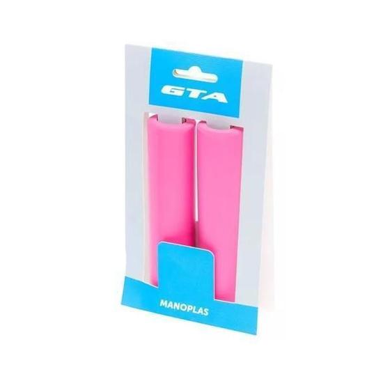 Imagem de Manopla Punho Gta 135Mm Para Bicicleta Silicone Bike Rosa