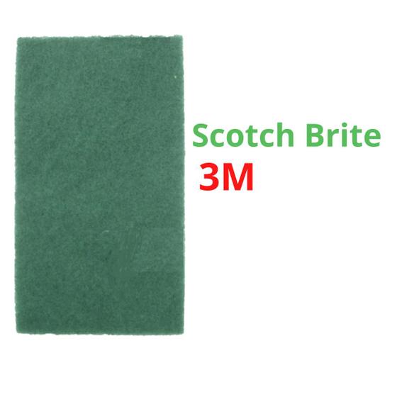 Imagem de Manta Abrasiva Scotch Brite 3M Limpeza Geral 134x240mm 10un
