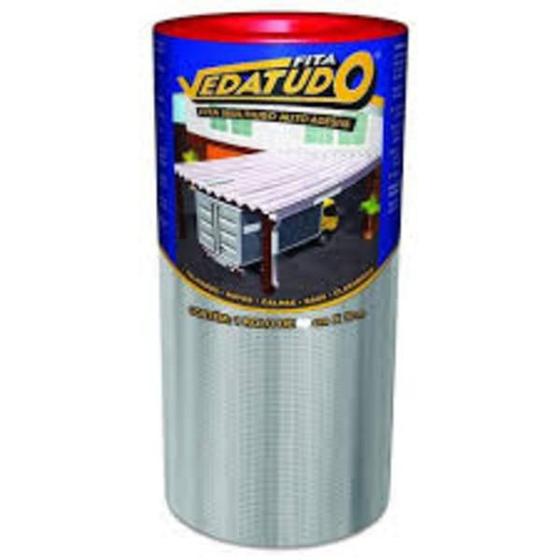Manta Asfáltica Auto Adesiva Aluminizada 20Cm X 10M Menor preço em Manta Asfáltica Auto Adesiva Aluminizada 20Cm X 10M