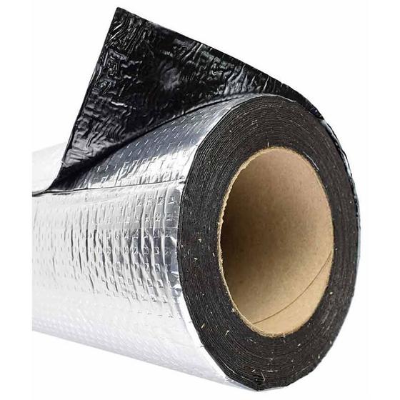 Manta Asfaltica Auto Adesiva Aluminizada 90 Cm X 10 Metros (Kit) 5 rolos Menor preço em Manta Asfaltica Auto Adesiva Aluminizada 90 Cm X 10 Metros (Kit) 5 rolos