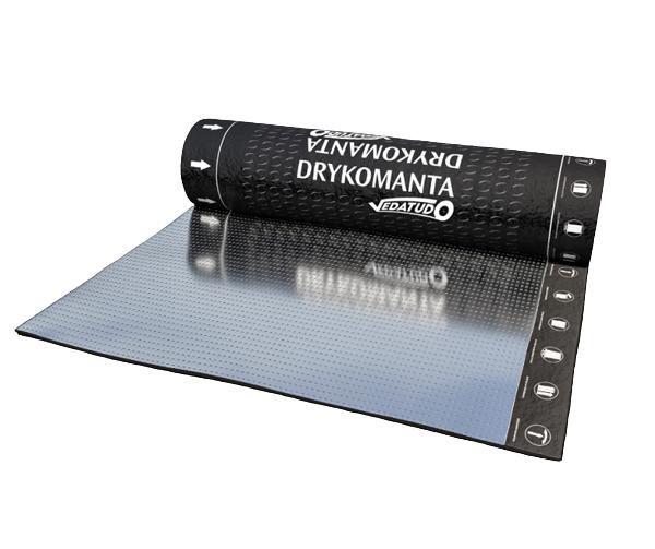 Imagem de Manta Asfaltica Polietileno Com Aluminio 45Kg 1x10m Dryko