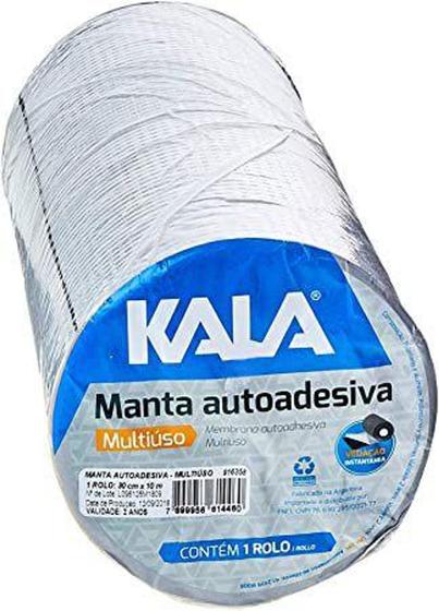 Imagem de Manta Autoadesiva Alumínio Flexível Kala 30cm Rolo 10m