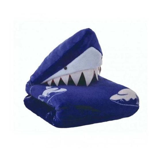 Imagem de Manta Baby com Capuz Shark 0,75 X 1,00cm - Jolitex