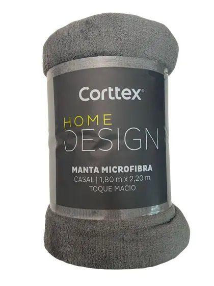 Imagem de Manta Casal Microfibra Cobertor Corttex Home Design Quente Inverno