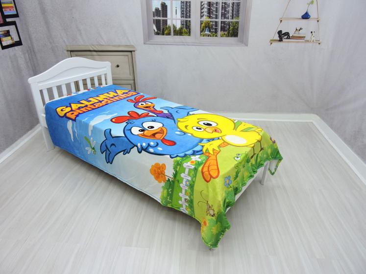 Imagem de Manta Cobertor Infantil Estampada Solteiro Ultra Soft , Macia, Quentinha