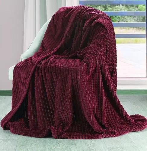 Imagem de Manta Cobertor Microfibra Stripes Flannel Queen