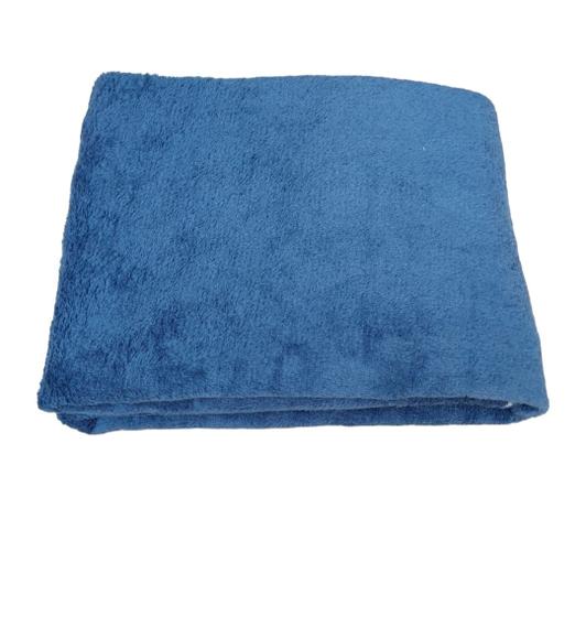 Imagem de Manta Cobertor Pet Flannel Cachorro Gato 110X90 Super Macia Azul
