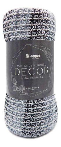 Imagem de Manta Com Franjas Decor Algodão 1,20x1,50 - Appel