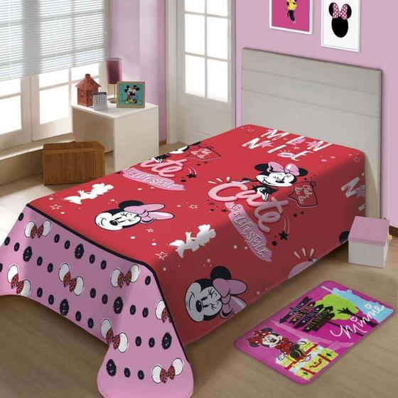 Imagem de Manta de Microfibra Fun Disney 1,50m x 2,00m - Jolitex