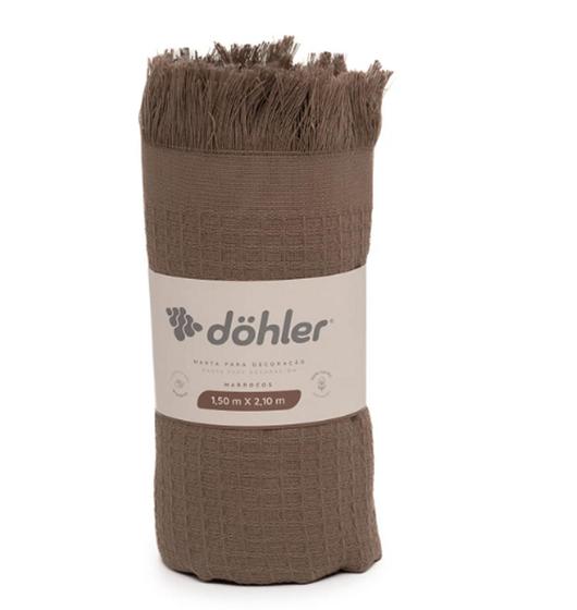 Manta Dohler Marrocos 1,50 x 2,10m - Decoração para Sofá Imagem de Manta Dohler Marrocos 1,50 x 2,10m - Decoração para Sofá