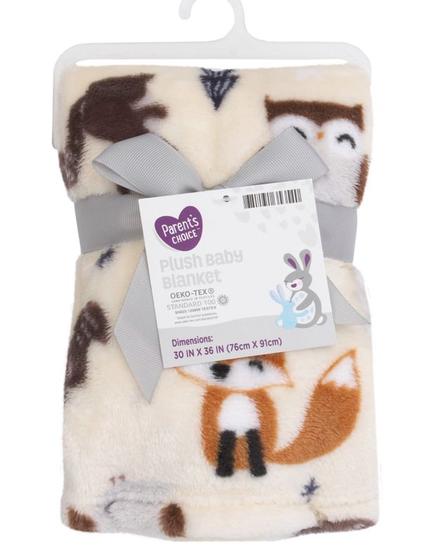 Imagem de Manta em Microfleece Zoo 76x91cm Parents Choice