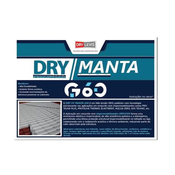 Imagem de Manta Estruturante Drymanta G60 10M