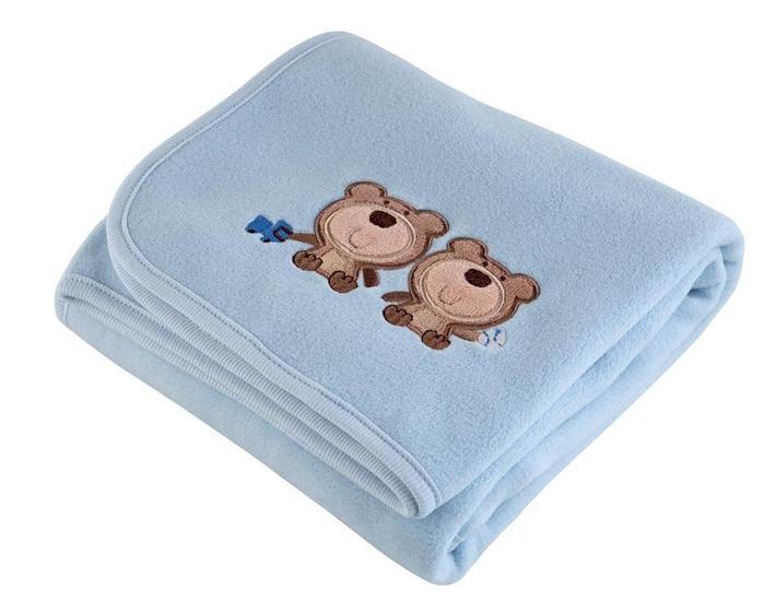 Imagem de Manta Fleece Lisa Bordada Mini com 1 peça  Lepper