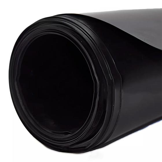 Imagem de Manta Geomembrana 1mm Tanques Lagos Cisterna - 2x9 Metros