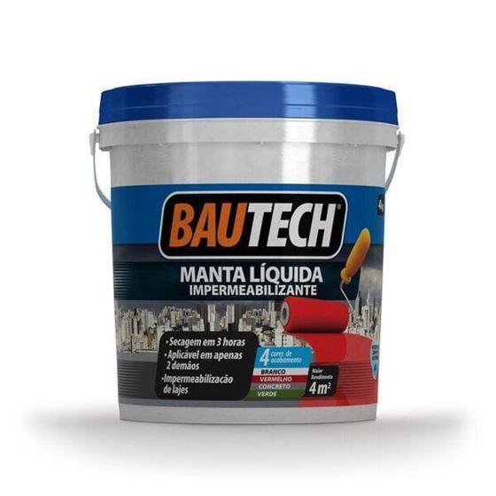 Manta Líquida Bautech 4kg Menor preço em Manta Líquida Bautech 4kg