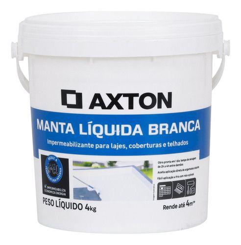 Imagem de Manta Liquida Profissional 4kg Branca - Axton