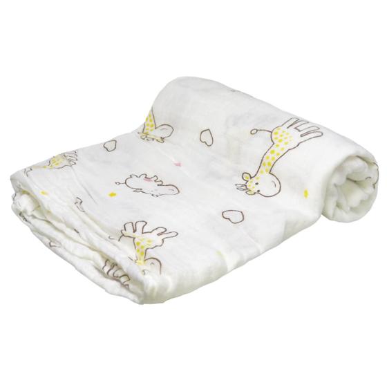 Manta para Bebê 100% algodão Girafa - Color Baby Menor preço em Manta para Bebê 100% algodão Girafa - Color Baby