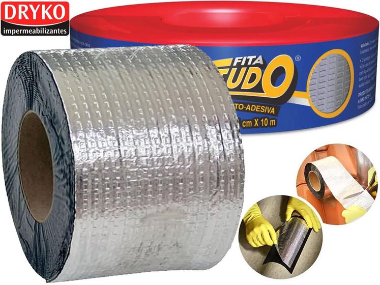 Manta Térmica Asfáltica Dryko Rolo 5cm X 10m, Telhados Menor preço em Manta Térmica Asfáltica Dryko Rolo 5cm X 10m, Telhados