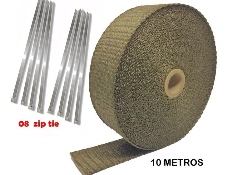 Imagem de Manta Térmica Termotape Titanium 10 Metros 08 Ziptie Shadow