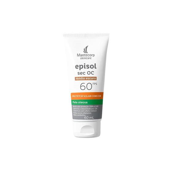 Imagem de Mantecorp Episol Sec Oc Protetor Solar FPS60 Médio Escuro 60ml