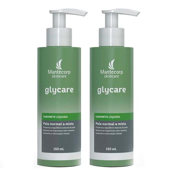 Imagem de Mantecorp Glycare Kit com Dois Sabonetes Liquídos