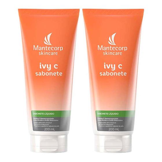 Imagem de Mantecorp Ivy C Kit com Dois Sabonetes Liquídos