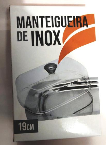 Imagem de Mantegueira em Aço Inox Com Tampa Acrílica