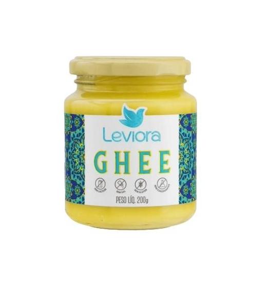 Imagem de Manteiga Ghee Tradicional Sem Lactose Leviora 200g