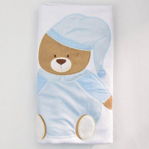Imagem de Mantinha De Berço Manta Nino P/ Bebê Macia Antialergica Enxoval Quarto do bebe Cha de Bebe FofinhaZip