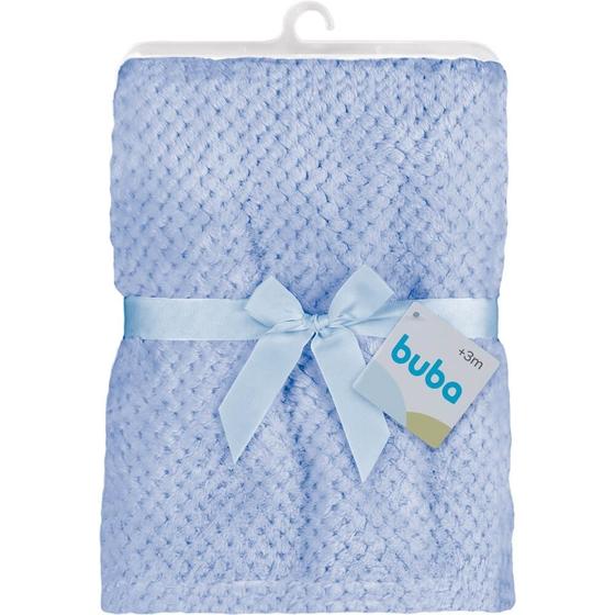 Imagem de Mantinha soft azul buba