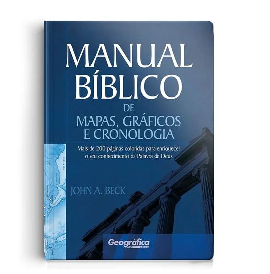 Imagem de Manual Bíblico de mapas, gráficos e cronologia