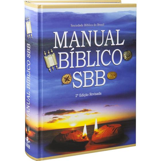 Manual Bíblico SBB SOCIEDADE BÍBLICA DO BRASIL Bíblia Magazine Luiza