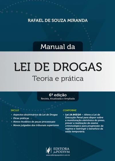 Imagem de Manual da Lei de Drogas - Teoria e Pratica