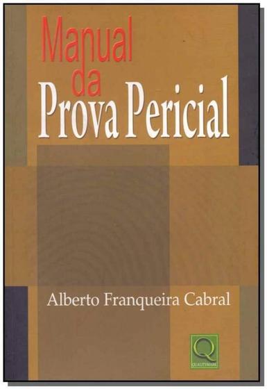 Imagem de Manual da Prova Pericial