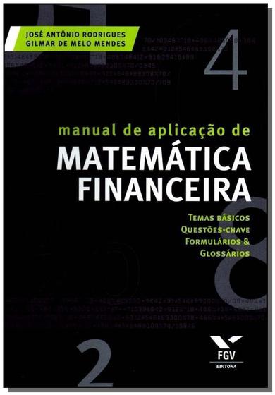 Imagem de Manual De Aplicação De Matemática Financeira - FGV                                               