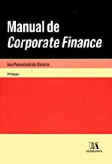 Imagem de Manual de Corporate Finance - ALMEDINA