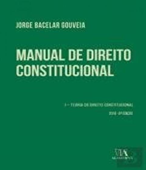 Imagem de Manual de direito constitucional - vol i