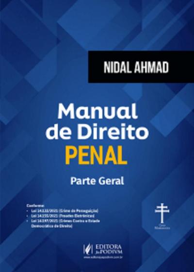 Imagem de Manual de Direito Penal - Parte Geral - 1ª Edição (2022)