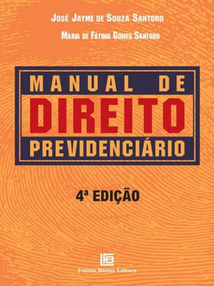 Imagem de Manual de direito previdenciario