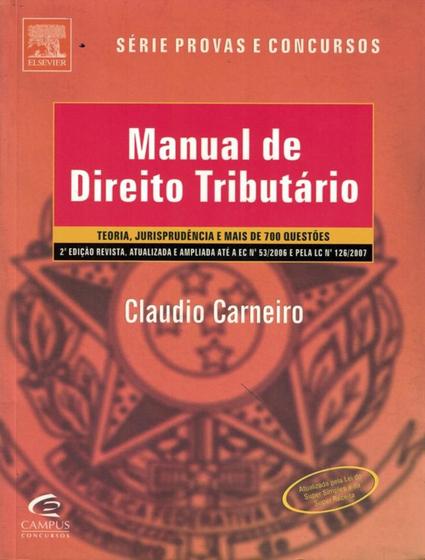 Imagem de Manual De Direito Tributario - 2ª Ed