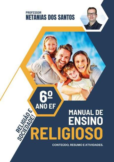 Imagem de Manual de ensino religioso - 6 ano ef - CLUBE DE AUTORES
