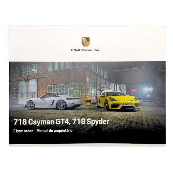 Imagem de Manual de instruções Original Porsche 718 Cayman GT4