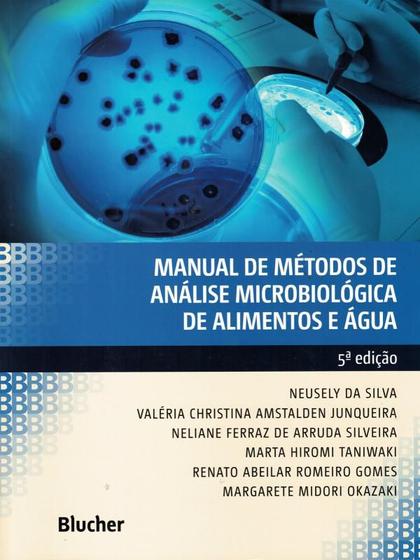 Imagem de MANUAL DE METODOS DE ANALISE MICROBIOLOGICA DE ALIMENTOS E AGUA - 5ª ED - EDGARD BLUCHER