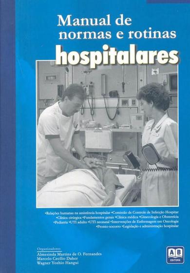 Imagem de Manual De Normas E Rotinas Hospitalares - AB EDITORA