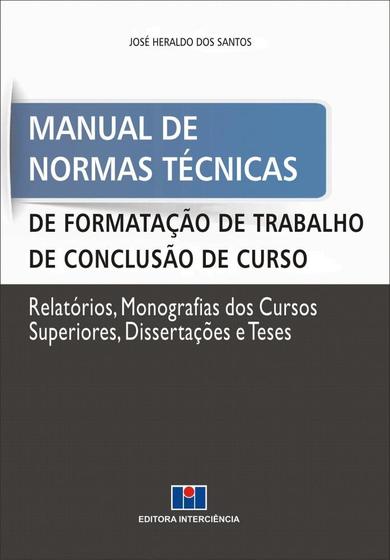 Imagem de Manual de Normas Técnicas de Formatação de Trabalho de Conclusão de Curso