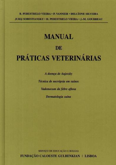 Imagem de Manual de Práticas Veterinárias