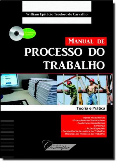 Imagem de Manual de Processo do Trabalho - CONTEMPLAR