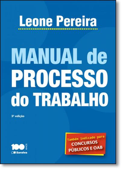 Imagem de Manual de Processo do Trabalho