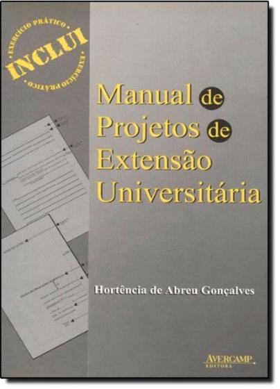 Imagem de Manual de projetos de extensao universitaria - AVERCAMP